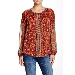 GYPSY 05 Silk Blend Boho Blouse S